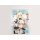Curtain Damashii [Shinobi Master Senran Kagura: New Link] Neue Illustration B2 Wandrolle (Yomi / Milky Maid) Doppel-Veloursleder Bild 2