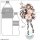 Curtain Damashii [Shinobi Master Senran Kagura: New Link] Jumbo Acrylic Stand Ilustrasi Baru (Toki / Milky Maid) gambar 2