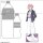 Curtain Damashii [Gakuen iDOLM@STER] Jumbo Acrylic Stand (Mao Arimura) image 2
