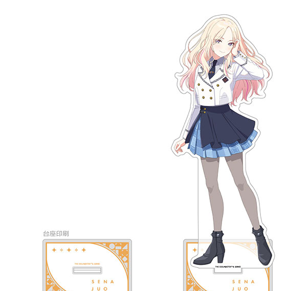 Curtain Damashii [Gakuen iDOLM@STER] Jumbo Acryl-Aufsteller (Sena Juo) Bild 1