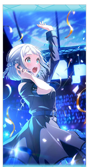 Curtain Damashii [Gakuen iDOLM@STER] Langer Kissenbezug (Lilja Katsuragi / Hakusen) Bild 1
