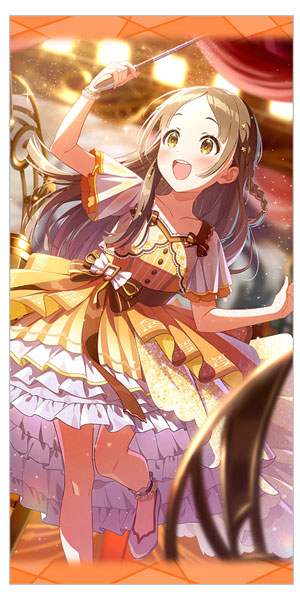 Curtain Damashii [Gakuen iDOLM@STER] Sarung Bantal Panjang (China Kuramoto / Wonder Scale) gambar 1