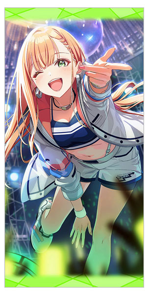 Curtain Damashii [Gakuen iDOLM@STER] Langer Kissenbezug (Sumika Shiun / Tame-Lie-One-Step) Bild 1