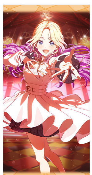 Curtain Damashii Gakuen iDOLM@STER Langkissen-Bezug (Sena Juo / Chiisana Yabou) Bild 1