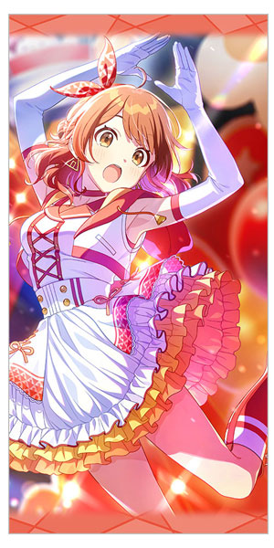 Curtain Damashii 学園アイドルマスター ロングクッションカバー 花海梅/ころころおにぎり 画像 1