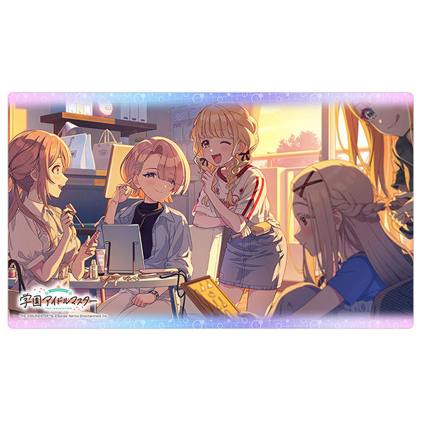 Curtain Damashii [Gakuen iDOLM@STER] Gummimatte (Trendy Fashion and Makeup) Bild 1