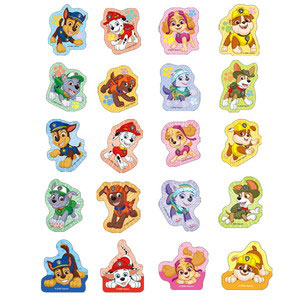 Ensky PAW Patrol 異形貼紙 20件組 圖片 1