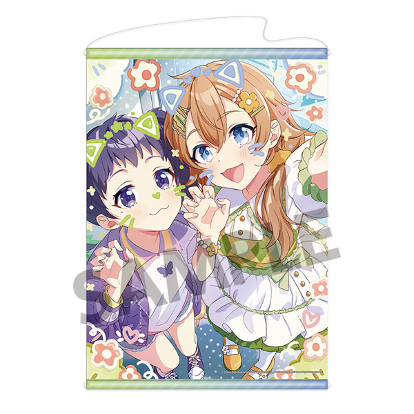 Hobby Stock Shine Post Be Your Idol! B2 Wandrolle vol.1 Haru Nabatame & Momiji Ito Bild 1