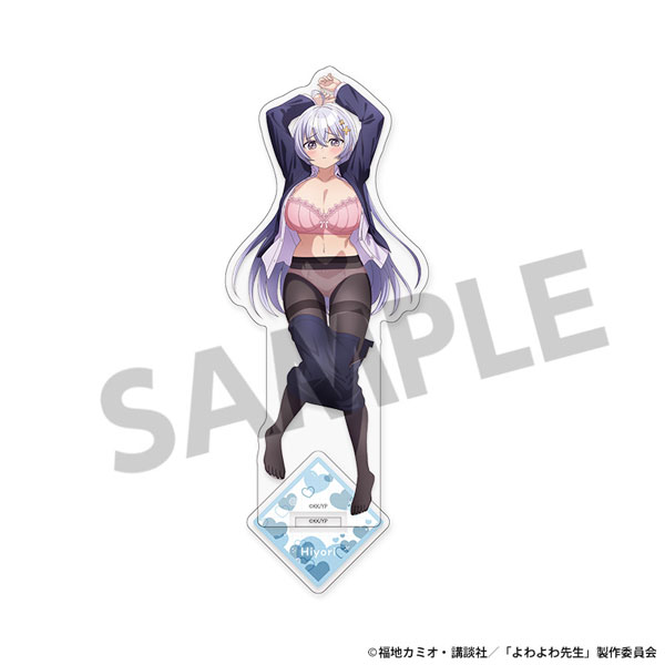 Hobby Stock Yowayowa-sensei New Illustration Acrylic Stand Hiyori Hiwarimura A