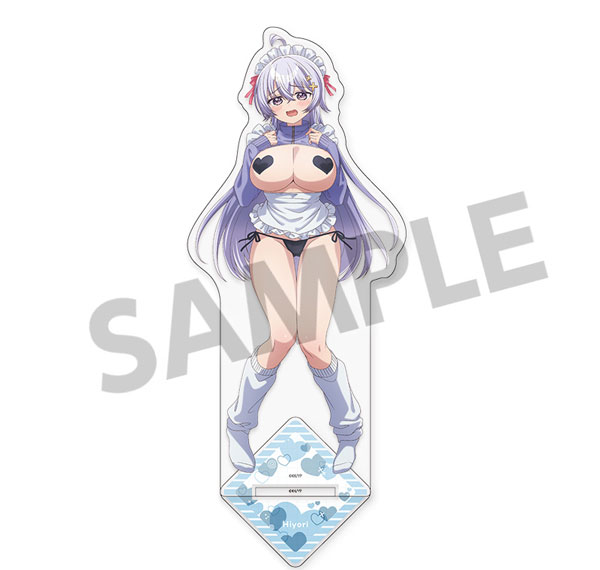 Hobby Stock Yowayowa-sensei New Illustration BIG Acrylic Stand Hiyori Hiwarimura B รูปภาพ 1