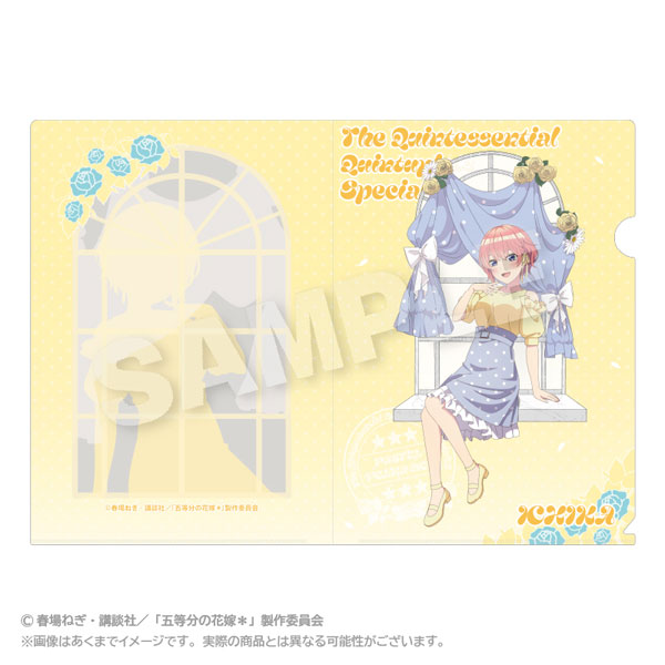Stella Notes The Quintessential Quintuplets * Clear File Polka Dot Pastel ver. Ichika Nakano