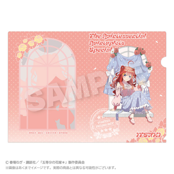 Stella Notes The Quintessential Quintuplets * Clear File Polka Dot Pastel ver. Itsuki Nakano