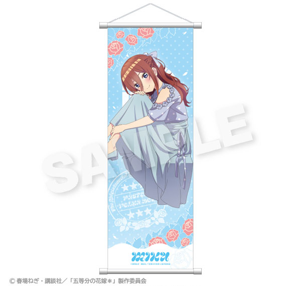 Stella Notes The Quintessential Quintuplets * Slim Wandrolle Polka Dot Pastel ver. Miku Nakano Bild 1