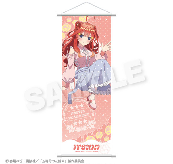 Stella Notes The Quintessential Quintuplets ∬ Slim Wall Scroll Polka Dot Pastel ver. Itsuki Nakano รูปภาพ 1