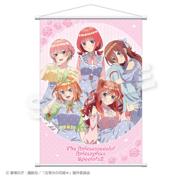 Stella Notes The Quintessential Quintuplets * B2 Wandrolle Polka Dot Pastel ver. Bild 1