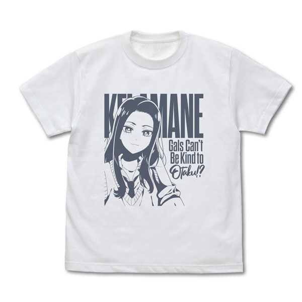 COSPA Gal Can't be Kind to Otaku!? Kei Amane T-shirt /WHITE-XL