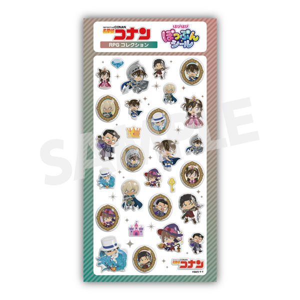 Zero-G Act Detective Conan HapiHapi Poppun Sticker RPG Collection รูปภาพ 1
