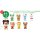 Tenyo GRANDJESTER Mini Figura Mickey Mouse / Christmas Pack de 8 BOX imagen 2