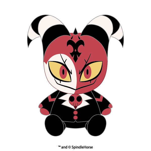 Ensky Boneka Plush Helluva Boss (1) Blitzo gambar 1