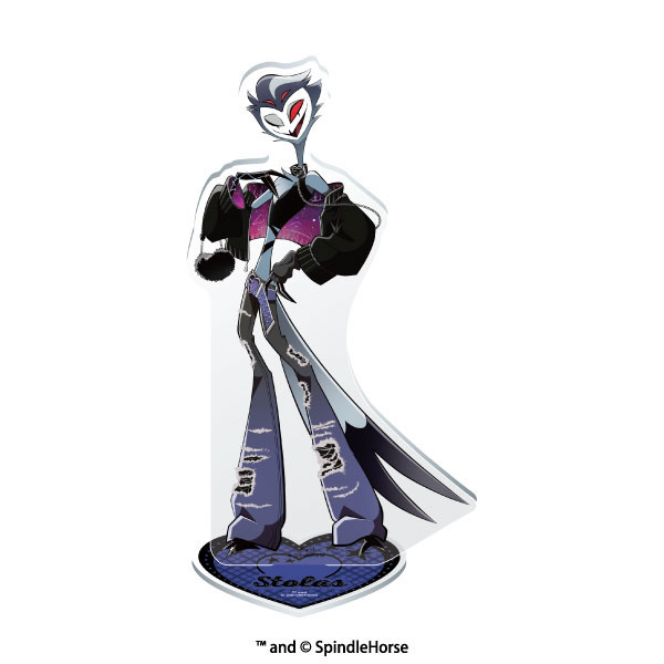 Ensky Helluva Boss Acrylic Stand (2) Stolas gambar 1
