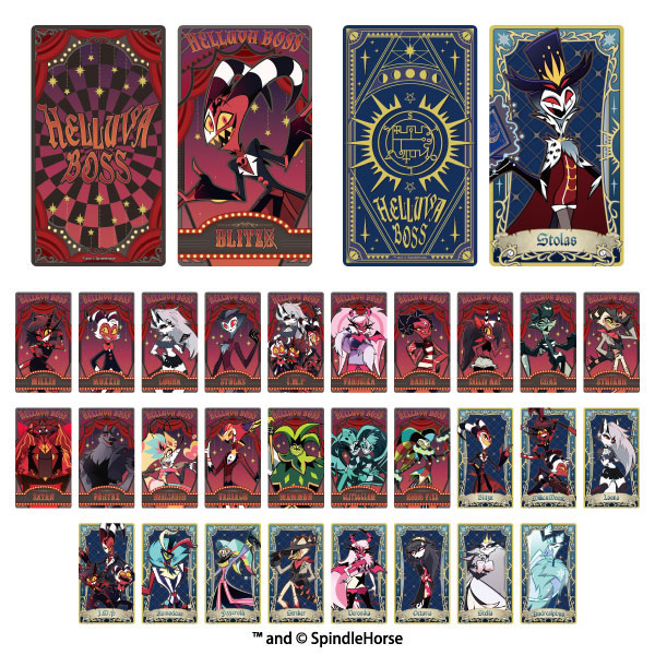 Ensky Helluva Boss Arcana Card Collection 10Pack BOX Bild 1