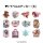 Ensky Helluva Boss Travel Sticker Collection 12Pack BOX รูปภาพ 2