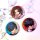 KADOKAWA [Exclusive Sale] Persona 5: The Phantom X (P5X) 1st Anniversary Illustration Can Badge (Box Set) 9Pack BOX hình ảnh 4