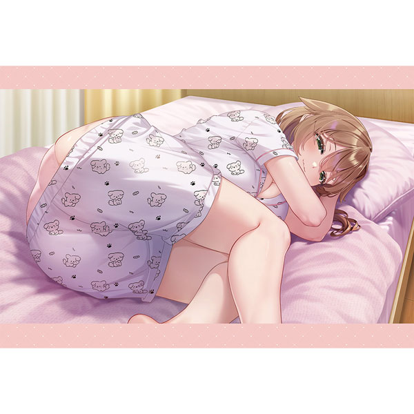 Curtain Damashii Hebereke Bunny Garden ปลอกหมอน (Kana) รูปภาพ 1