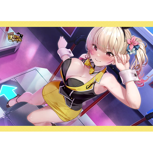 Curtain Damashii 헤베레케 버니 가든 B2 벽걸이 스크롤 (린) 더블 스웨이드 이미지 1
