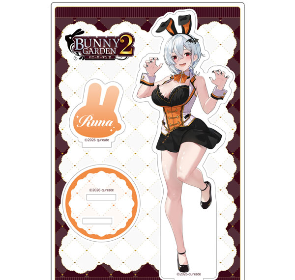 Curtain Damashii Bunny Garden 2 Acryl-Aufsteller (Runa) Bild 1