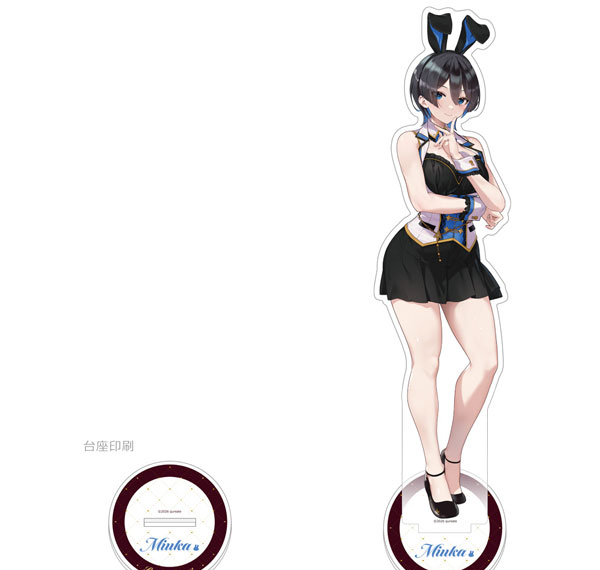 Curtain Damashii Bunny Garden 2 แท่นอะคริลิคจัมโบ้ (Miuka) รูปภาพ 1