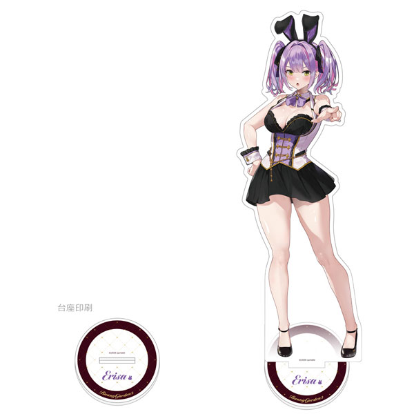 Curtain Damashii Bunny Garden 2 Jumbo Acrylic Stand (Erisa)