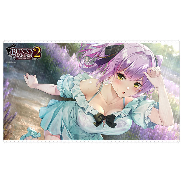 Curtain Damashii Bunny Garden 2 Rubber Mat (Erisa)