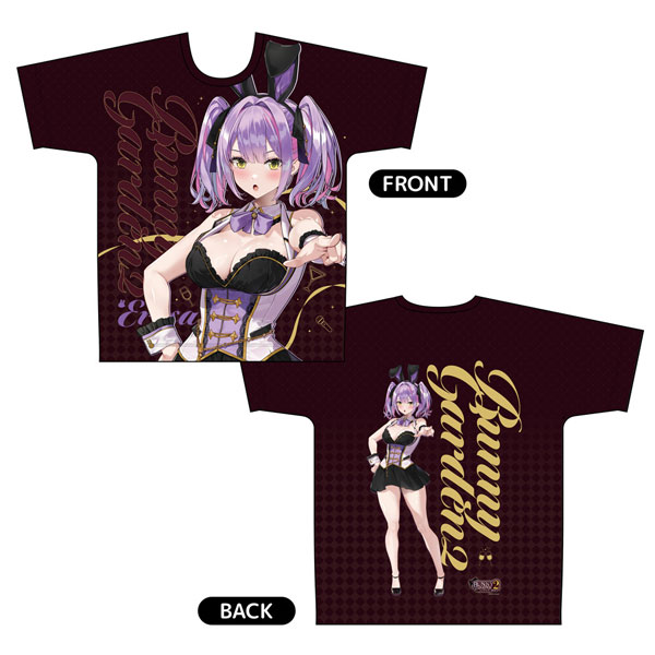 Curtain Damashii Bunny Garden 2 Camiseta Full Graphic (Erisa) Talla M imagen 1