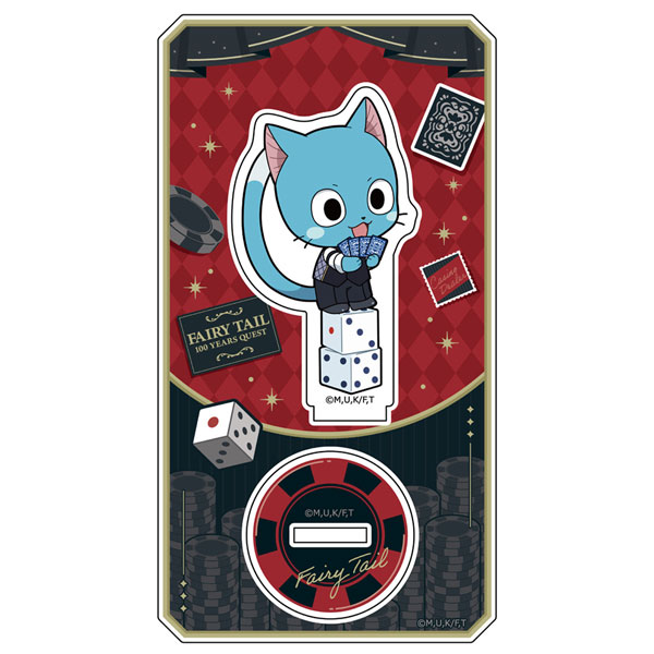 Parflette FAIRY TAIL 100 Years Quest Acrylic Stand (Happy / Casino Dealer)