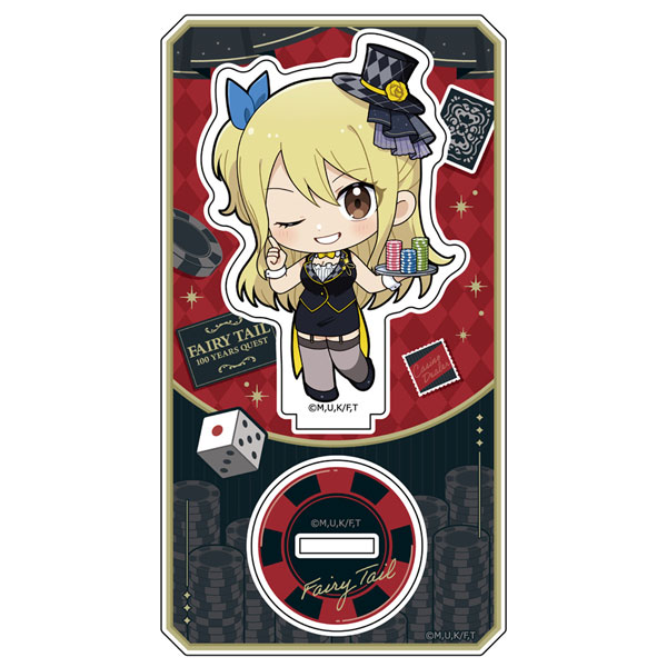 Parflette FAIRY TAIL 100 Years Quest Acrylic Stand (Lucy / Casino Dealer) imagen 1