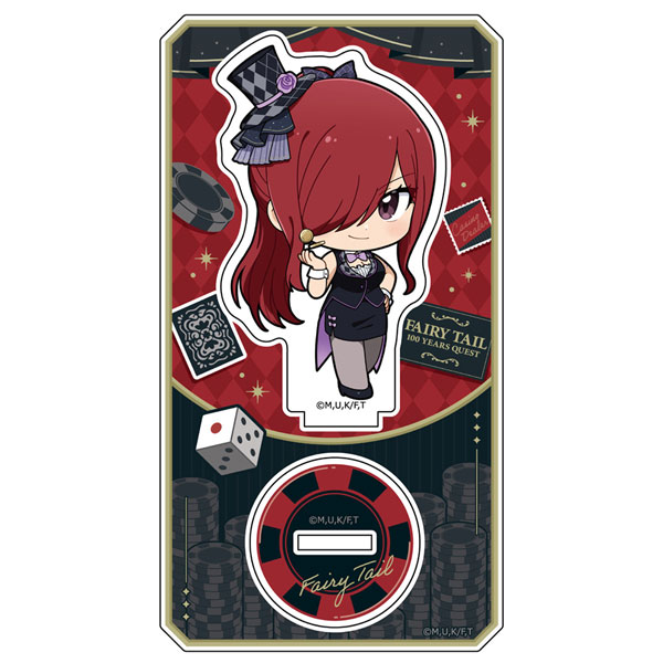 Parflette FAIRY TAIL 100 Years Quest Acrylic Stand (Erza / Casino Dealer)
