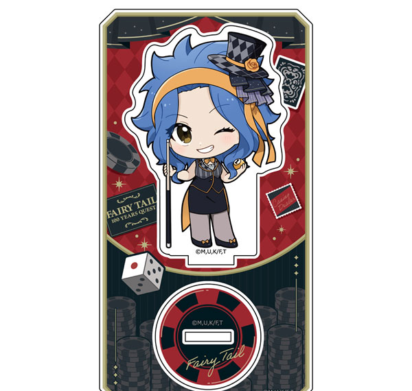 Parflette FAIRY TAIL 100 Years Quest Acrylic Stand (Levy / Casino Dealer) Bild 1