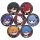 Parflette FAIRY TAIL 100 Years Quest Trading Tin Badge (Casino Dealer / ver.B) 7Pack BOX Bild 2