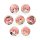 KADOKAWA Aria the Scarlet Ammo Trading Pin Badge - Anime Adaptation 15th Anniversary Ver. B 7Pack BOX Bild 2