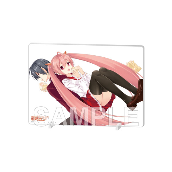 KADOKAWA Aria the Scarlet Ammo แผงอะคริลิค - Anime Adaptation 15th Anniversary Ver. - Kinji & Aria รูปภาพ 1