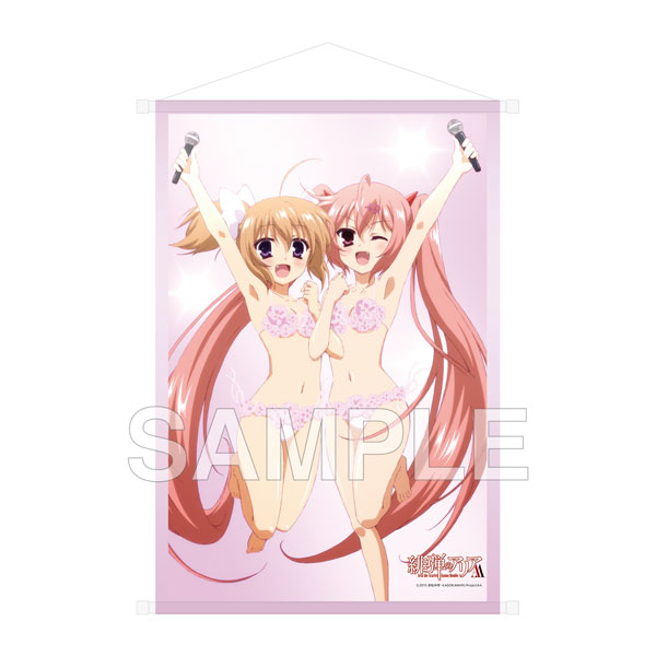 KADOKAWA Aria the Scarlet Ammo Double A B2-sized Tapestry - Anime Adaptation 15th Anniversary Ver. - Akari & Aria B