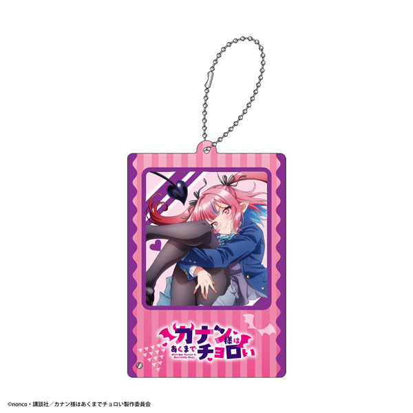 ATFES TV-Anime "Mistress Kanan Is Devilishly Easy" Foto-Style Acryl-Karten-Schlüsselanhänger A [Kanan] Bild 1