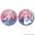ATFES TV Anime "Mistress Kanan Is Devilishly Easy" Aurora Tin Badge 2pc. Set B [Kanan] รูปภาพ 2