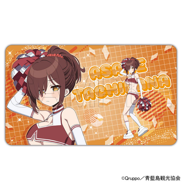 HobbyJAPAN [Exclusive Sale] TV Anime "Nukitashi THE ANIMATION" Rubber Desk Mat Asane Tachibana Cheerleader Ver.