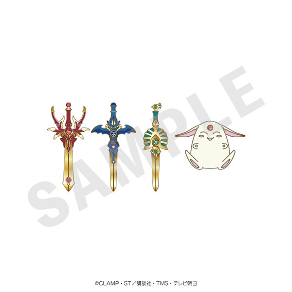 coly TV Anime "Magic Knight Rayearth" Pin Set