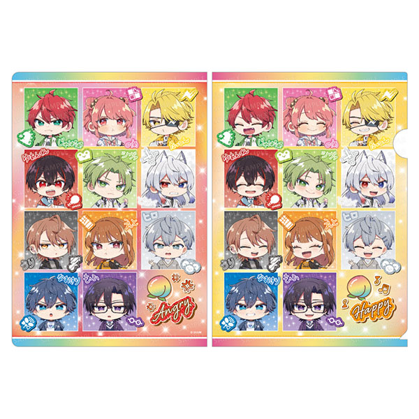 Ensky Colorful Peach Clear File Emotion Series (1) Bild 1
