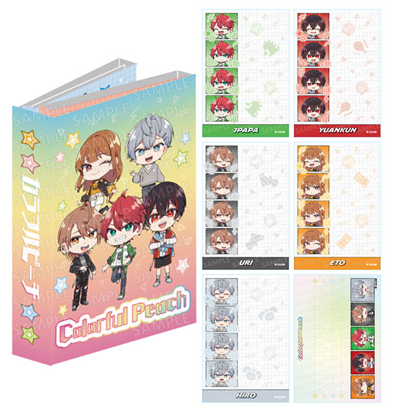 Ensky Colorful Peach PataPata Memo Emotion Series (1)