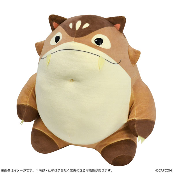 Capcom Monster Hunter Wilds Mochi Hug Plush Large Barrel Bomb (Wudwud)