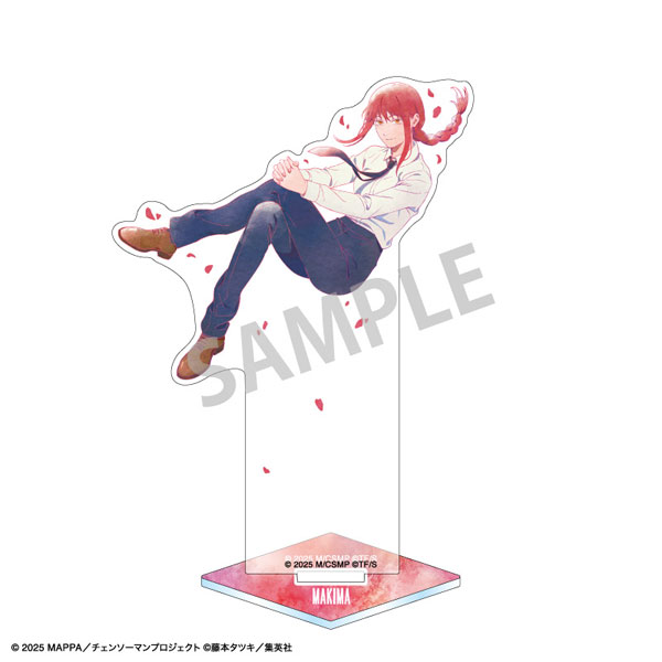 Kamio Japan 剧场版《链锯人 雷塞篇》亚克力立牌 玛奇玛 Floating KamiAni TOUCH 图片 1